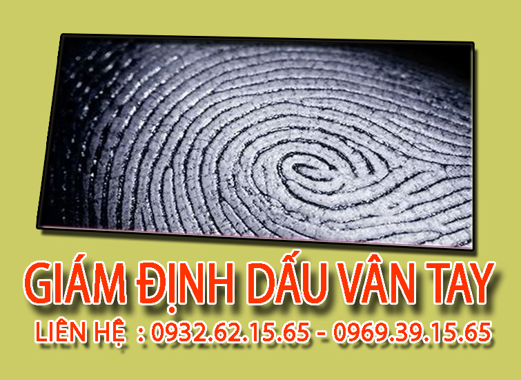 Dịch vụ giám định dấu vân tay tại Nghệ An chất lượng uy tín